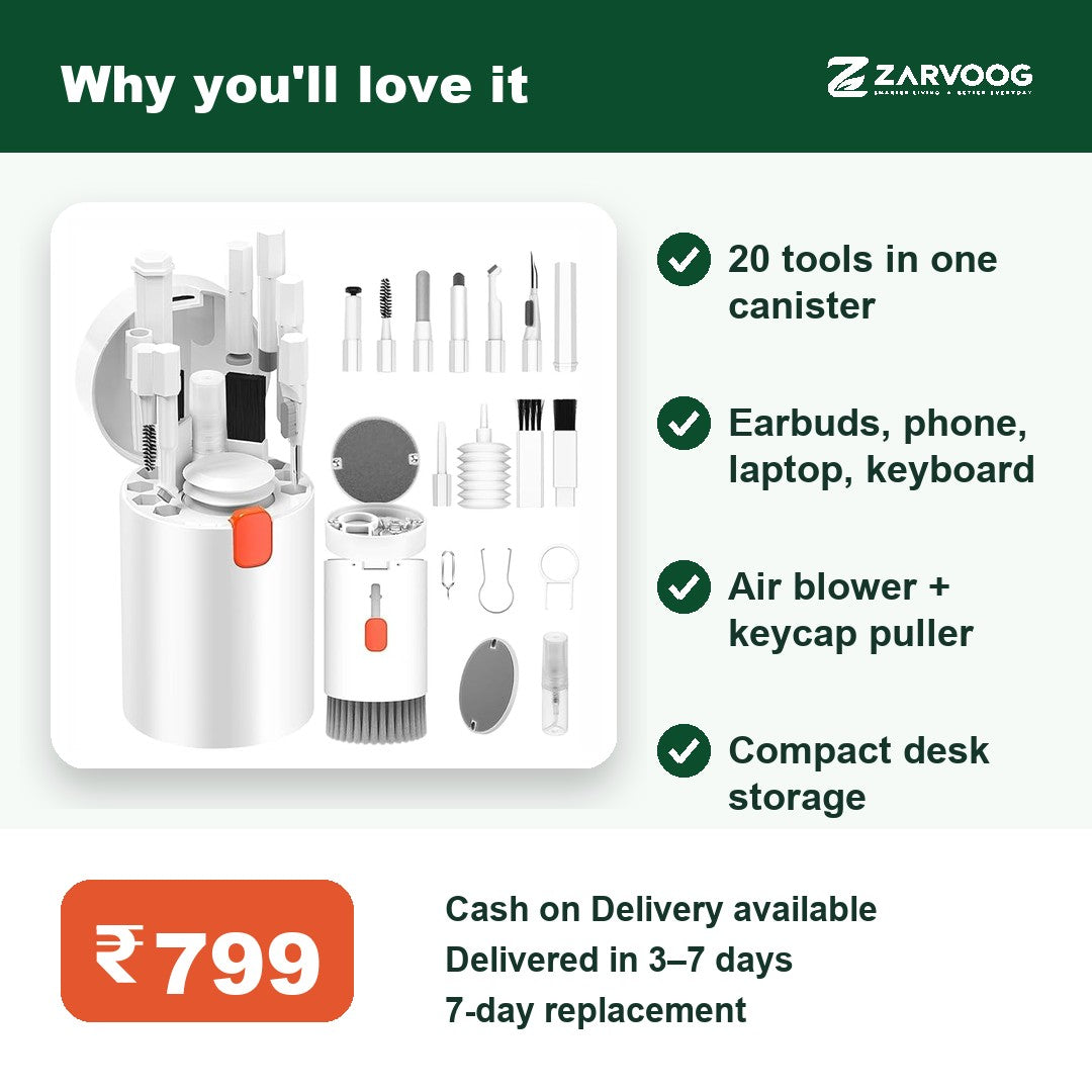 20-in-1 gadget cleaning kit – why you'll love it